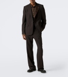 Wales Bonner Atto satin-trimmed virgin wool blazer