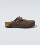 Birkenstock Boston leather clogs