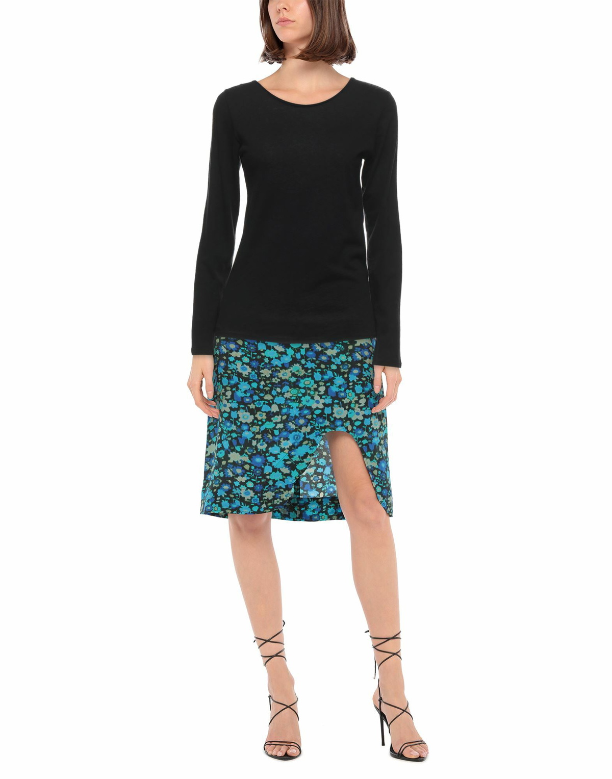 Majestic Filatures Womens T-shirt in Black