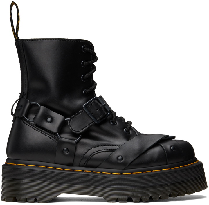 Photo: Dr. Martens Black Jadon Harness Boots