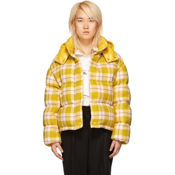 Moncler cheap checked jacket