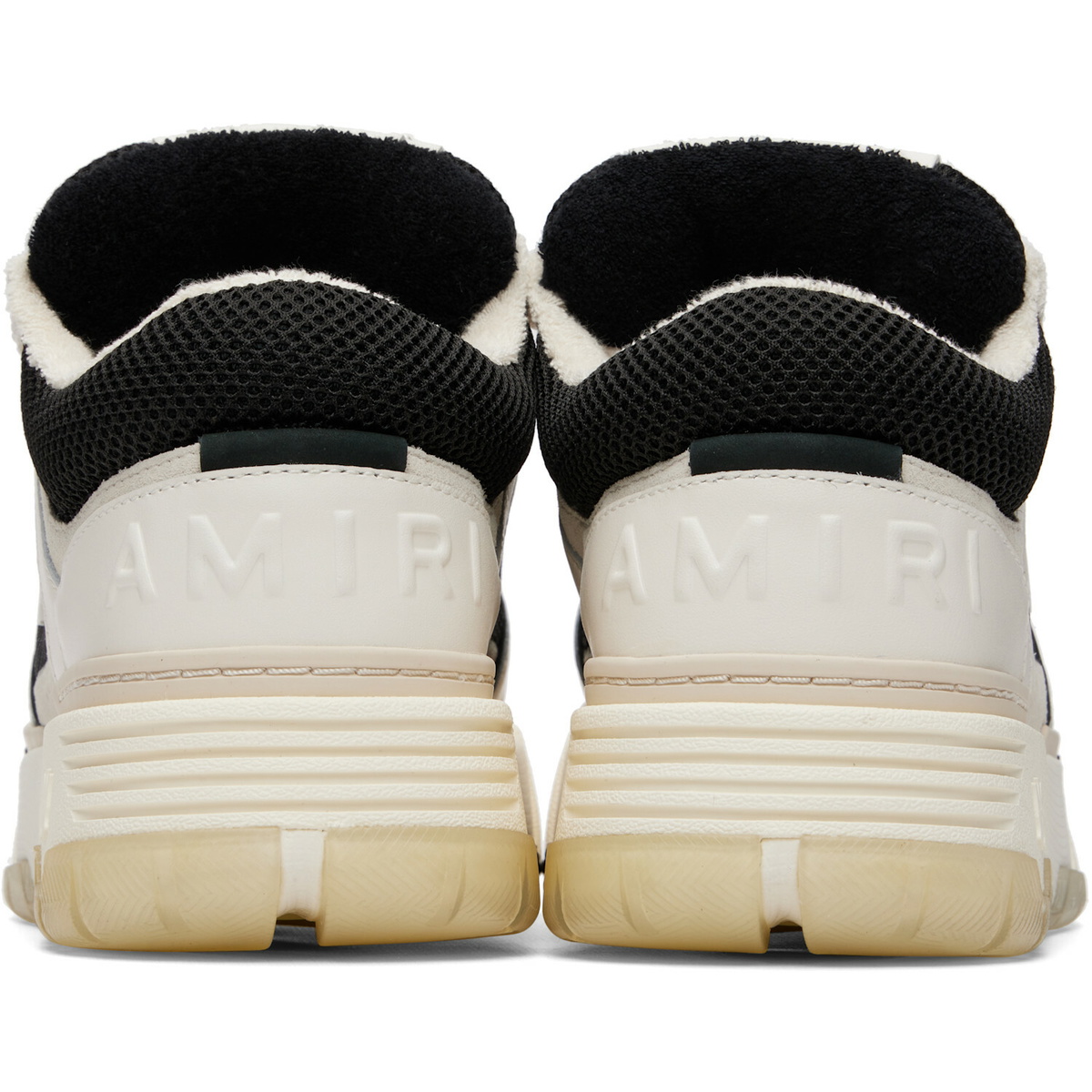 AMIRI White & Black MA-1 Sneakers