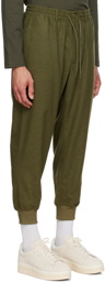 Y-3 Khaki Cuff Trousers