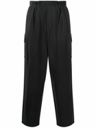 Descente ALLTERRAIN Black Corduroy Multi-Pocket Cargo Pants