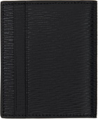 Ferragamo Black Gancini Credit Card Holder