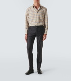 Incotex Virgin wool tapered pants