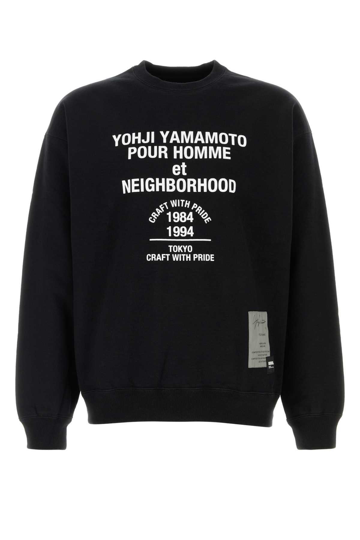 Yohji Yamamoto White Crewneck Long Sleeve T-Shirt Yohji Yamamoto