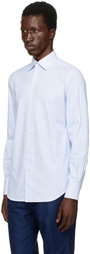TOM FORD Blue Striped Classic Fit Shirt
