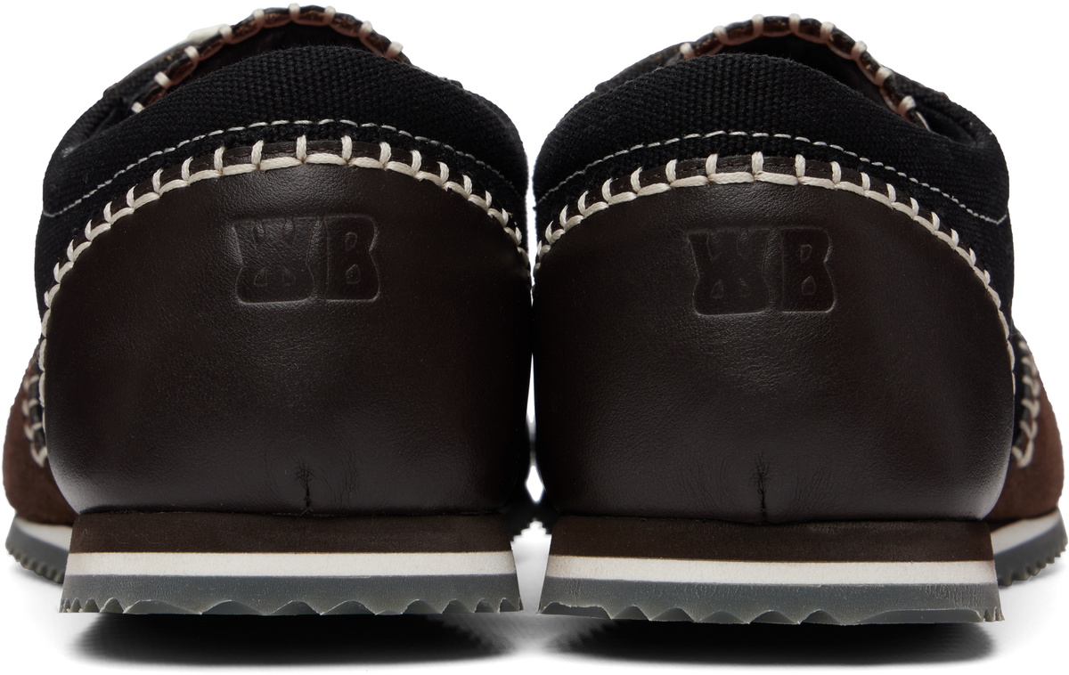 Wales Bonner Black & Brown Paris Sneakers