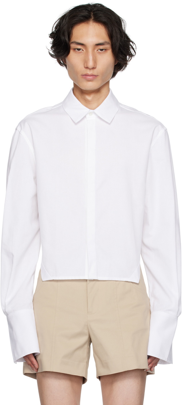 K.NGSLEY White Vincent Shirt