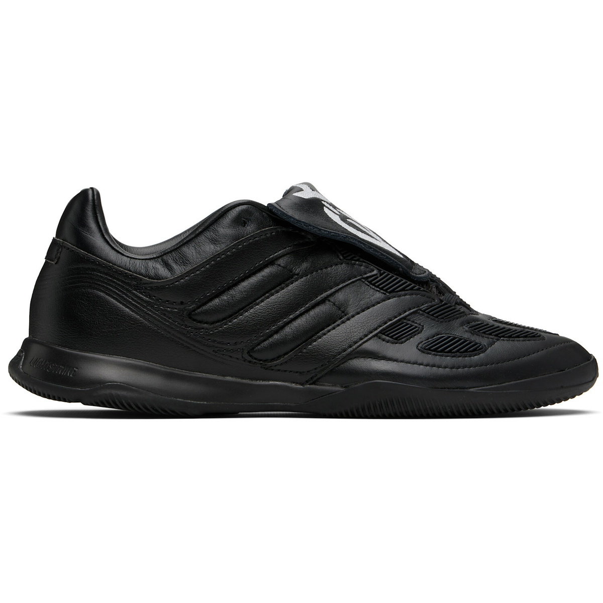 Y-3 Black Leather Predator Precision Sneakers