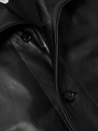 Bottega Veneta - Leather Overshirt - Black