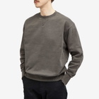 Uniform Bridge Men's Pigment Dyed Sweatshirt in Pigment Charcoal