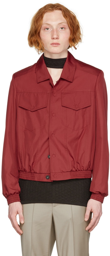 Photo: Situationist Red Polyester Jacket