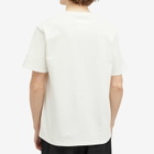 Jil Sander+ Men's Crew Neck Logo T-Shirt in Porcelain