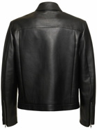 BALLY Leather Bomber Jacket