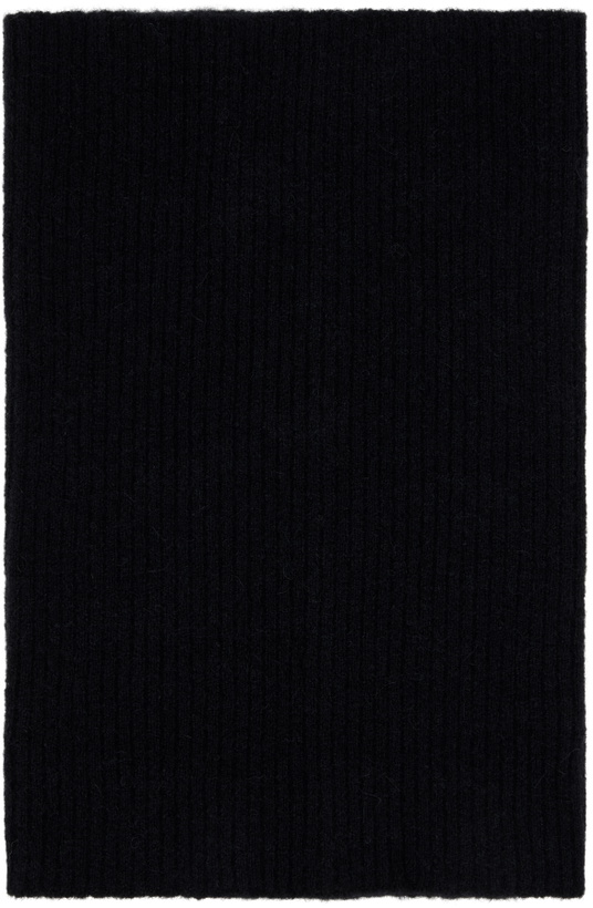 Photo: Rick Owens Black Concordians Tube Scarf