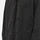 Portuguese Flannel Men's Labura Chore Jacket in Black