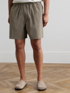SSAM - Wide-Leg Shell Shorts - Green