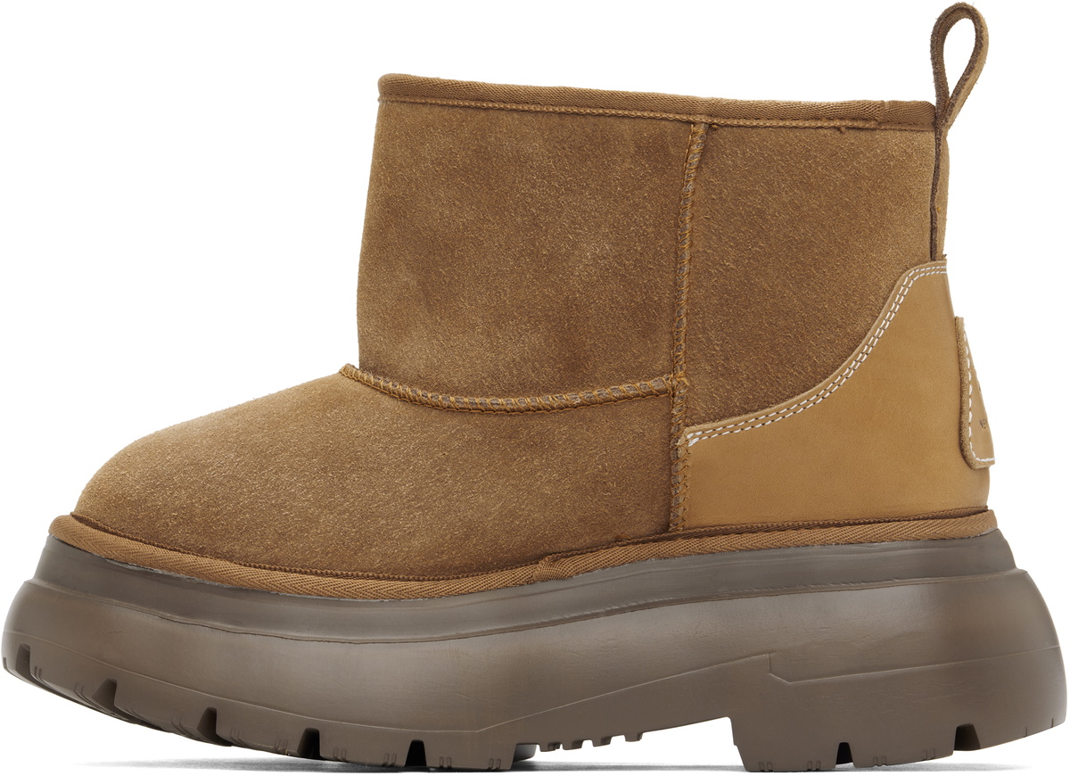 R13 Tan Chunky Shearling Boots