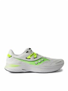 Saucony - Guide 16 Rubber-Trimmed Mesh Running Sneakers - Gray