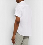 Save Khaki United - Button-Down Collar Cotton and Linen-Blend Shirt - White