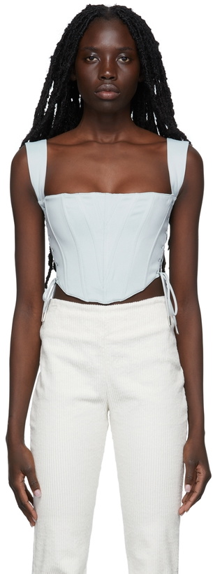 Photo: GUIZIO Blue Classic Fitted Corset