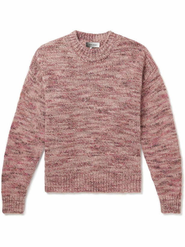 Photo: Isabel Marant - Brushed Knitted Sweater - Pink