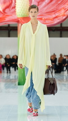 Loewe - Asymmetric midi dress