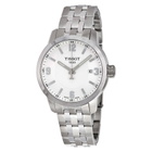 Tissot PRC 200 White Dial Stainless Steel Mens Watch T0554101101700