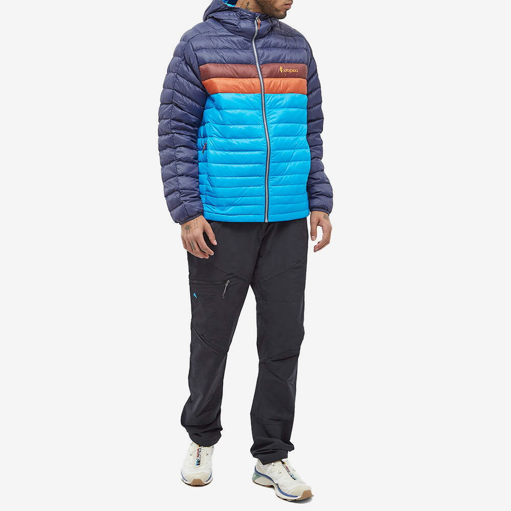 Cotopaxi Men's Fuego Down Hooded Jacket in Maritime/Saltwater Cotopaxi