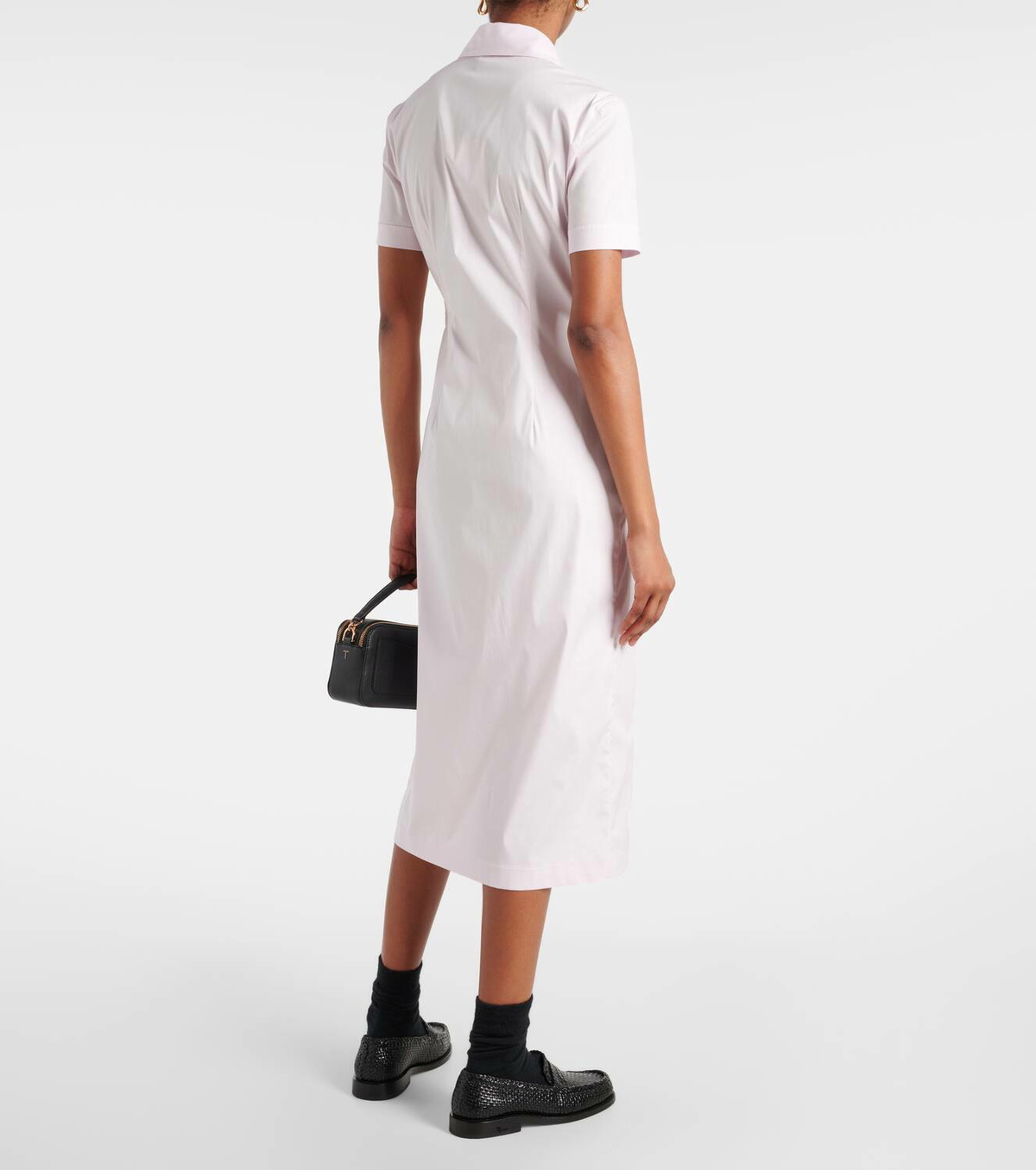 Tod's Cotton-blend shirt dress