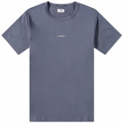 C.P. Company Men's Metropolis Centre Logo T-Shirt in Ombre Blue