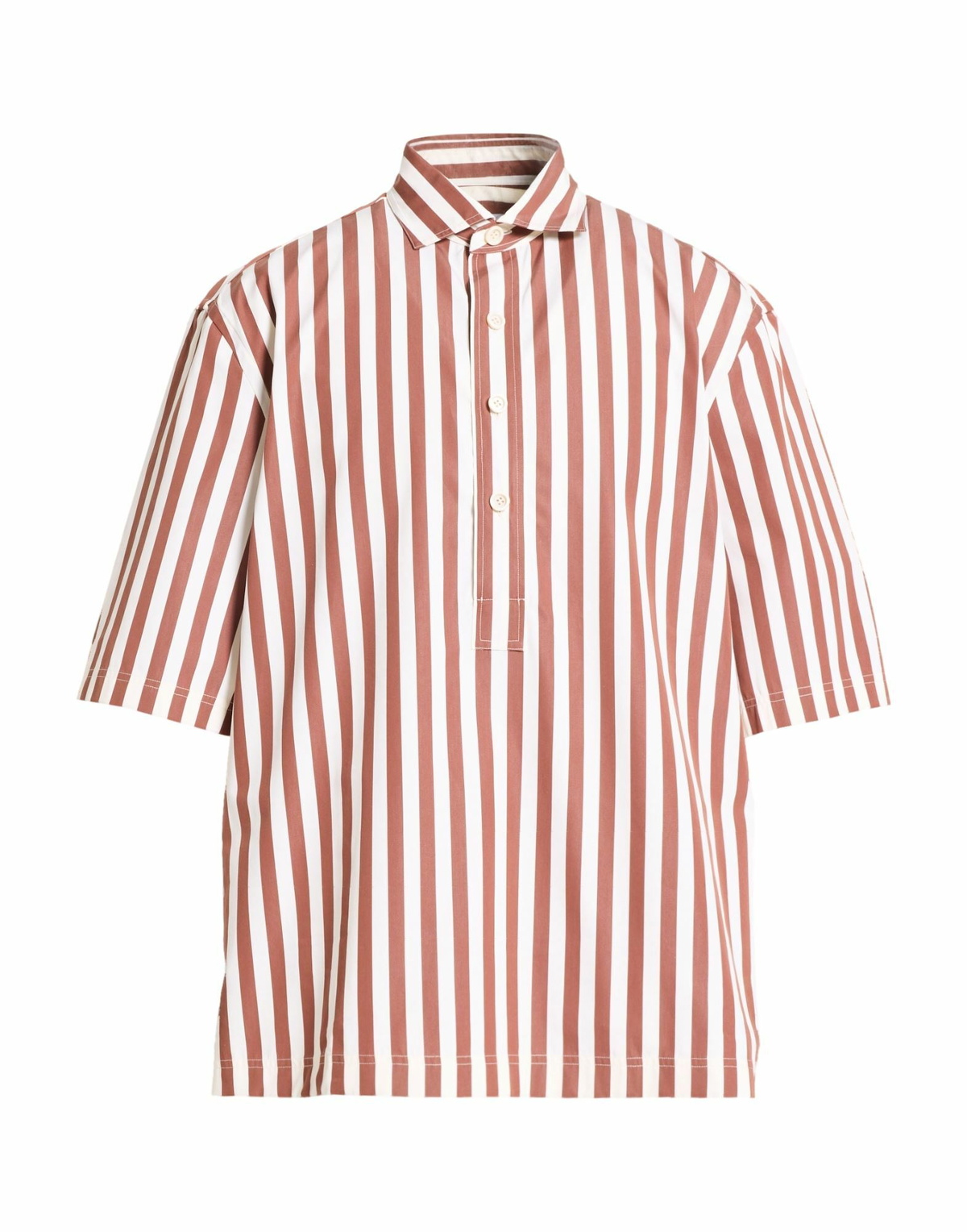 Lardini Mens Shirt in Brown