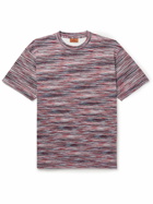 Missoni - Space-Dyed Cotton-Jersey T-Shirt - Red