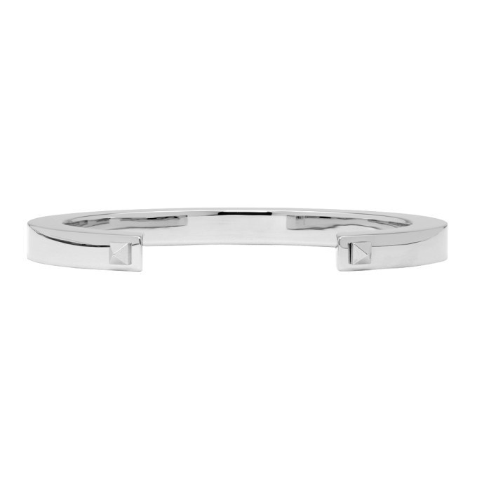 Photo: Valentino Silver Valentino Garavani Stud Cuff Bracelet