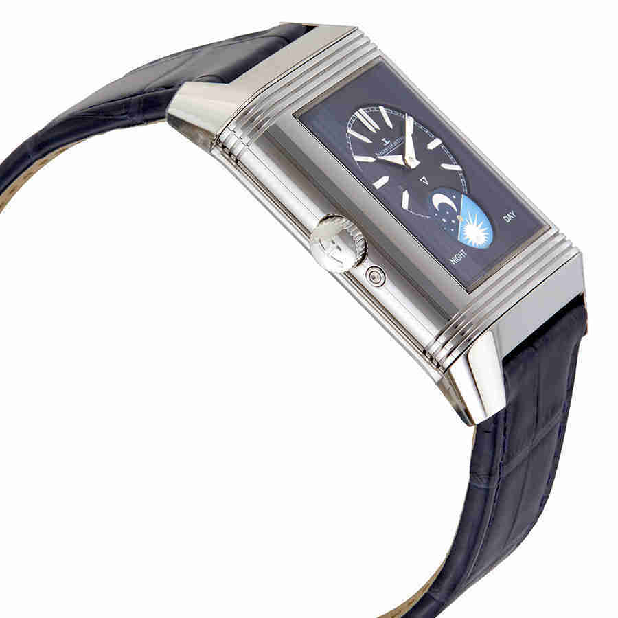 Jaeger LeCoultre Reverso Tribute Silver Dial Mens Hand Wound Watch Q3958420