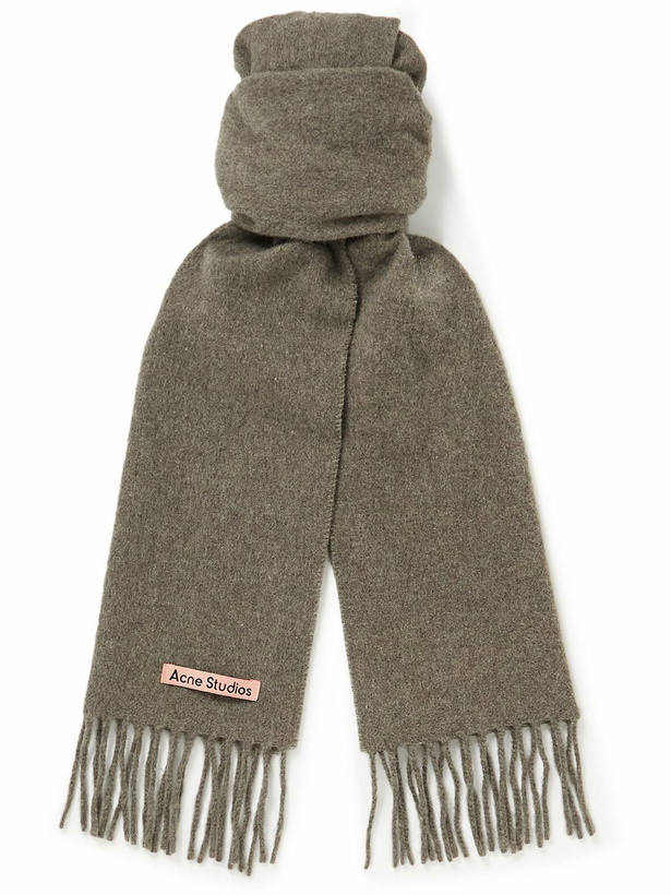 Photo: Acne Studios - Canada Skinny Wool Scarf