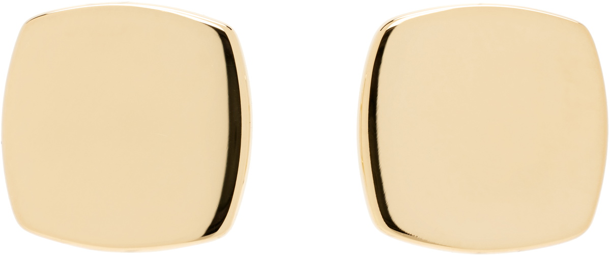 Tom Wood Gold Umi Studs Small Earrings