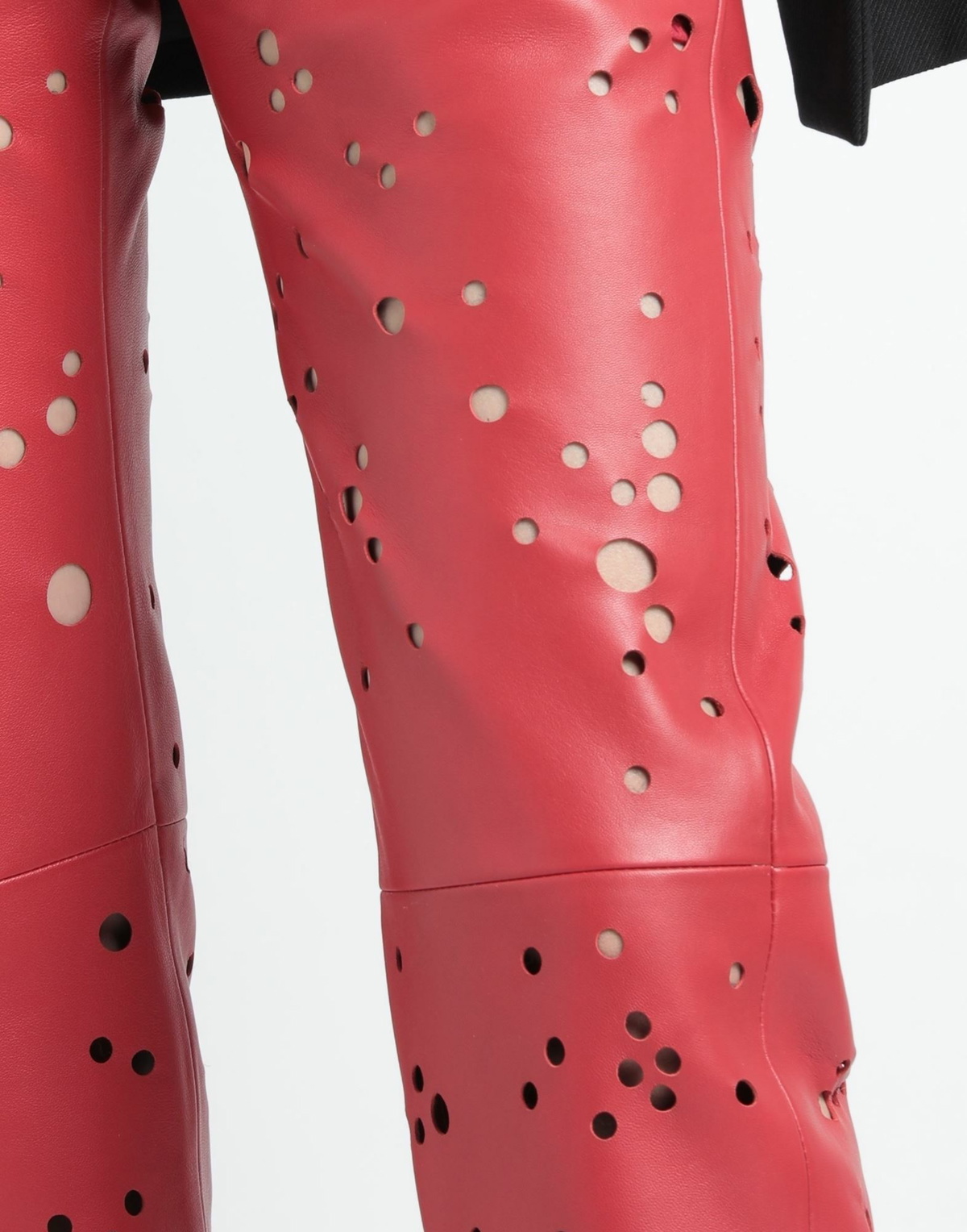 Durazzi Womens Pants in Red