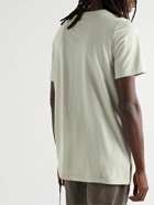 DRKSHDW by Rick Owens - Level Printed Cotton-Jersey T-Shirt - Neutrals