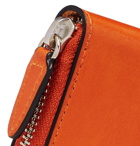 Il Bussetto - Polished-Leather Zip-Around Wallet - Orange