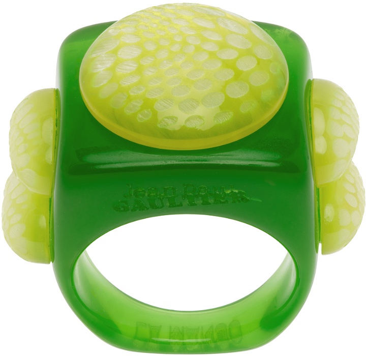 Photo: Jean Paul Gaultier Green La Manso Edition Verde Botella Ring