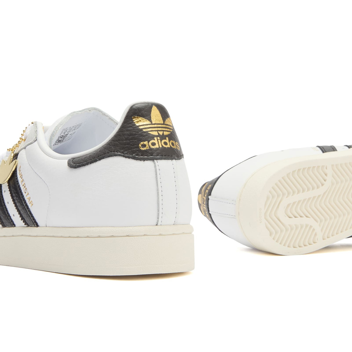 Adidas Superstar II Sneaker in Ftwr White/Core Black/Off White