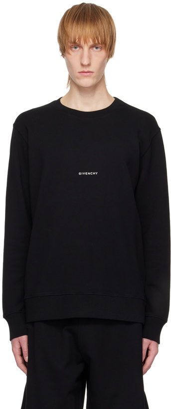 Photo: Givenchy Black Classic Sweatshirt