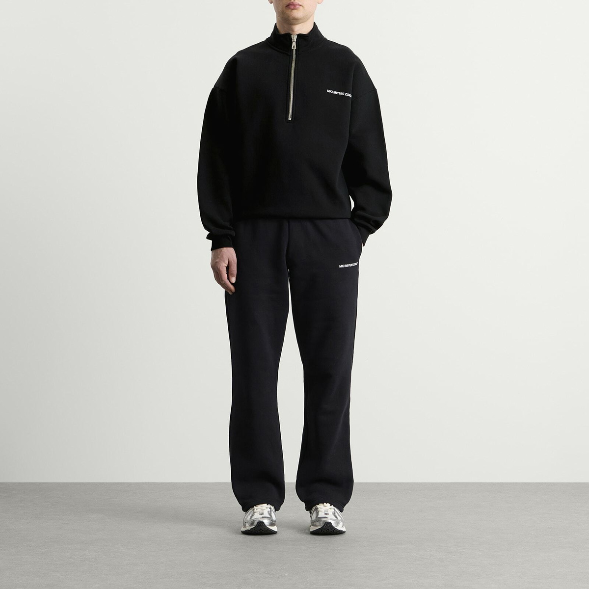 MKI Men's Uniform Quarter Zip in Black
