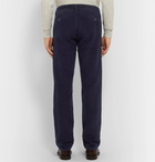 James Purdey & Sons - Cotton-Moleskin Trousers - Blue