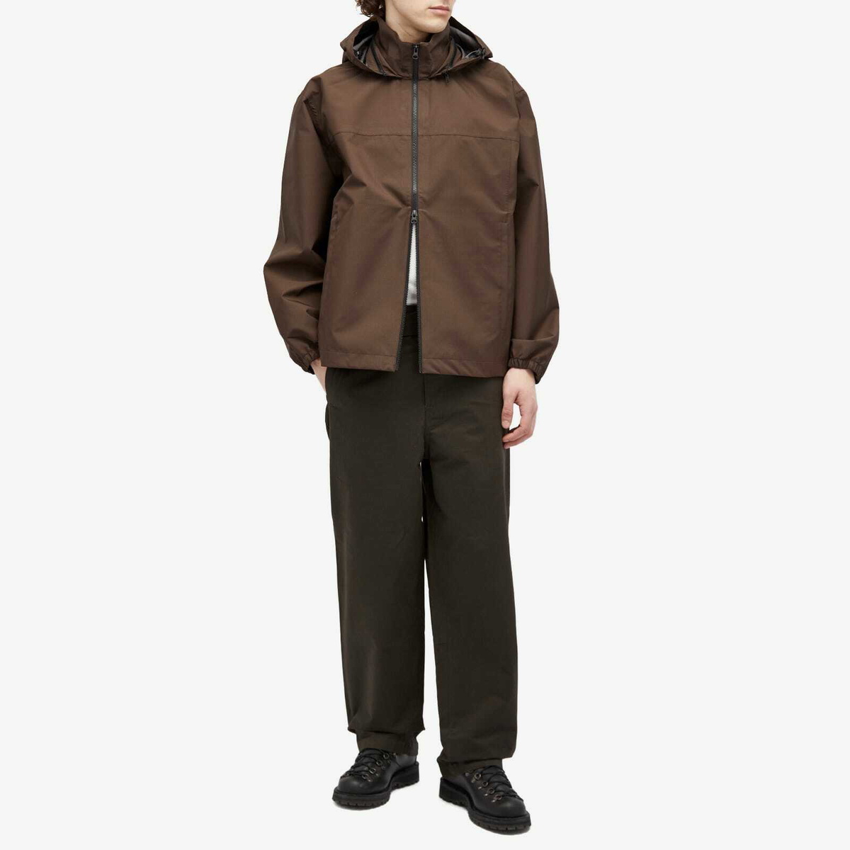 GR10K Men's Folded Cotton Drill Pant in Soil Brown GR10K