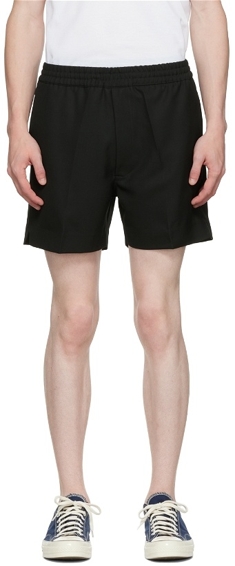 Photo: Second/Layer SSENSE Exclusive Black Madero Boxer Shorts