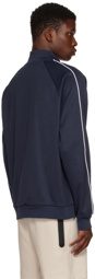 Nike Navy Track Zip-Up Sweater